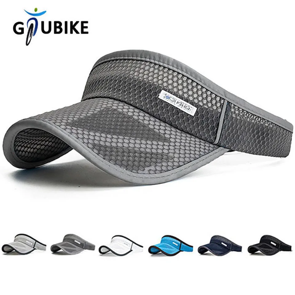 GTUBIKE بسط قناع طويل حافة فارغة أفضل قبعة الصيف الأشعة فوق البنفسجية حماية الرجال قبعات للحماية من الشمس الدراجات تشغيل الرياضة جولف قناع قبعة #1