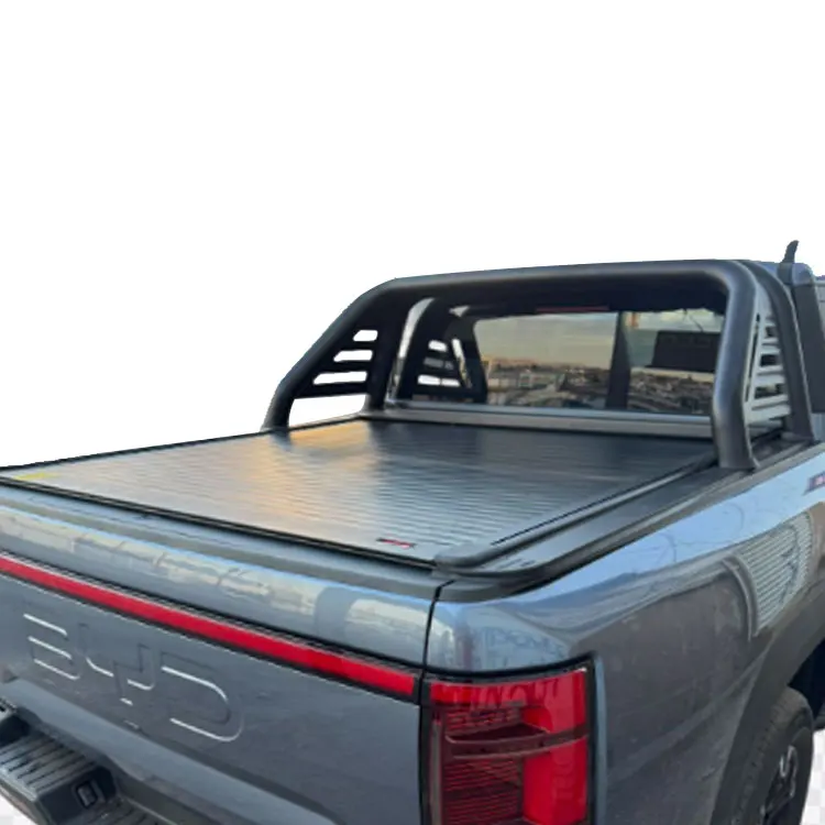 

ForHard Электрический пикап из алюминиевого сплава, роликовая крышка с дистанционным управлением для двойной кабины Chevrolet GMC Chevy Silverado F150
