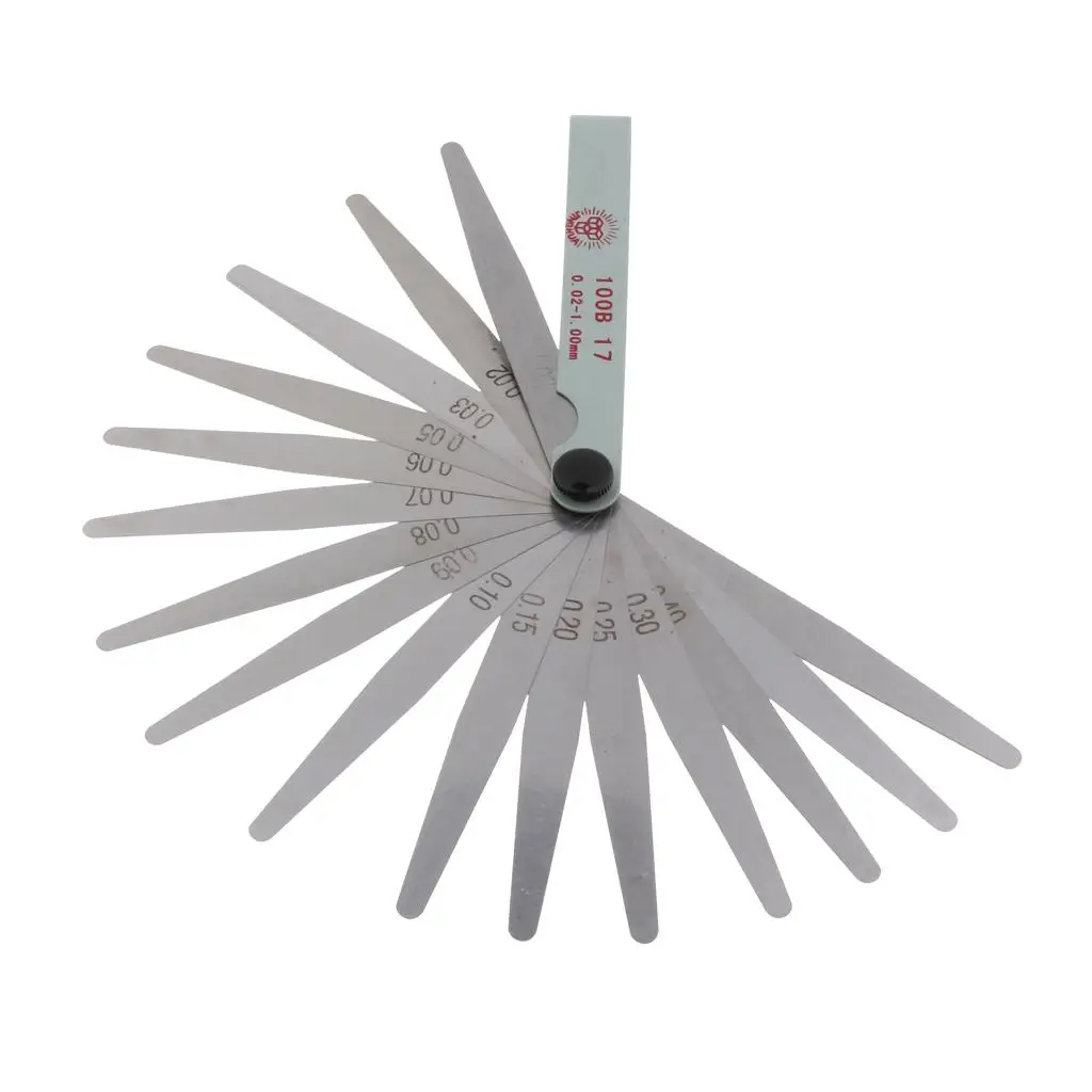 مجموعة المحسس 17 قطعة في 1 أداة قياس المحسس القابلة للطي من الفولاذ المقاوم للصدأ #3