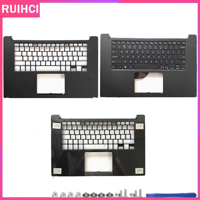 

NEW For XPS15 9560 Precision 5520 M5520 Laptop palm rest shell upper cover keyboard frame case 091Y20 91Y20