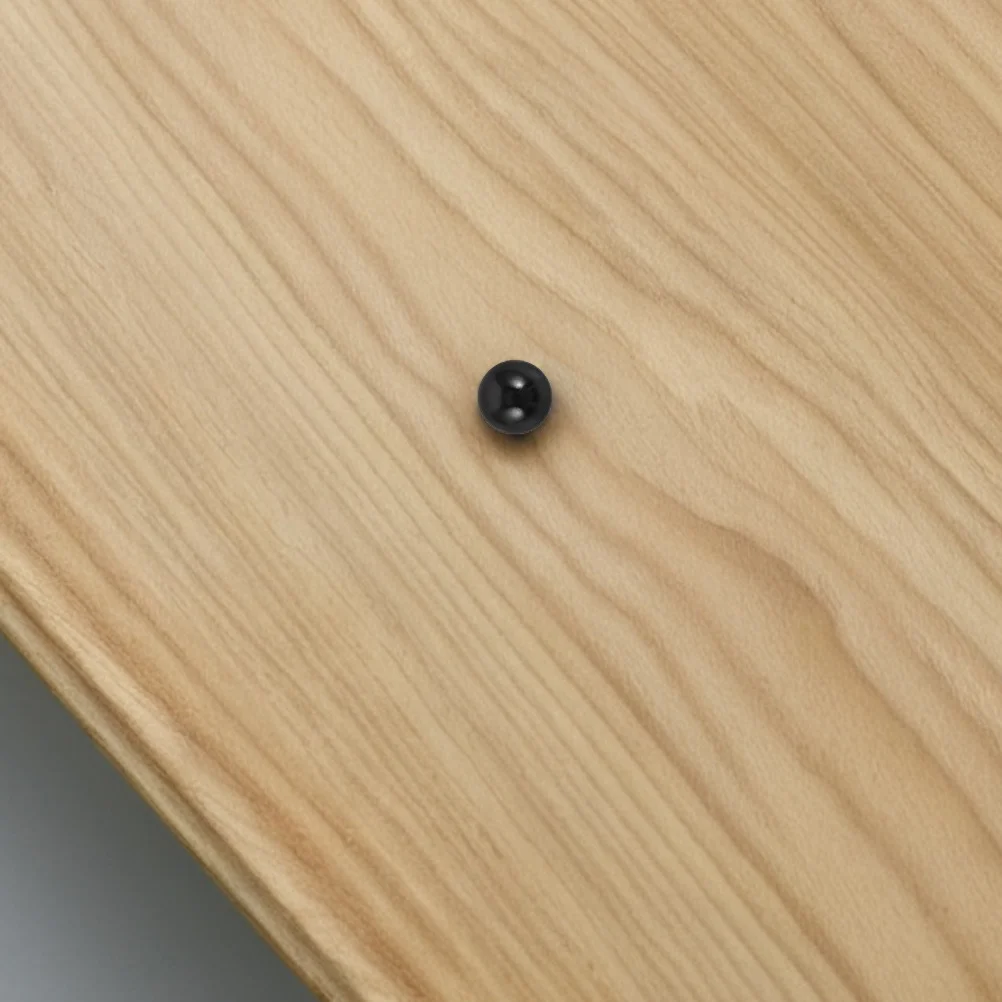 4 Stuks Plastic Flipperkast Ballen Vervanging Zwart Mini Flipperkast Spel Onderdelen Accessoires voor Standaard Tafelspellen en Machine