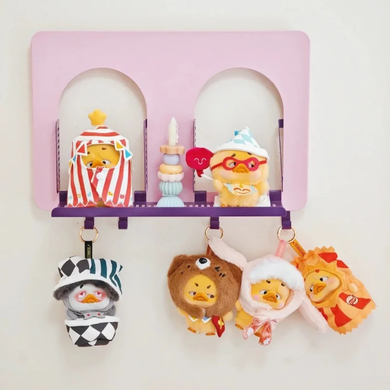 

Upsetduck Crazy Circus Duck Series Blind Box Peripheral Pocket Upset Duck Cute Doll Bagpack Hanging Pendant Ornament Gift