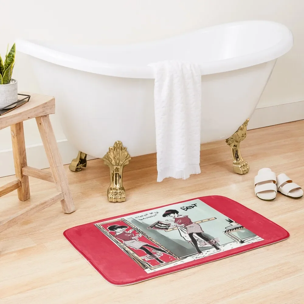 

Mirror in the Bathroom Bath Mat House Interior Entrance Kitchens Carpets For Bathrooms Bathroom Floors Mat