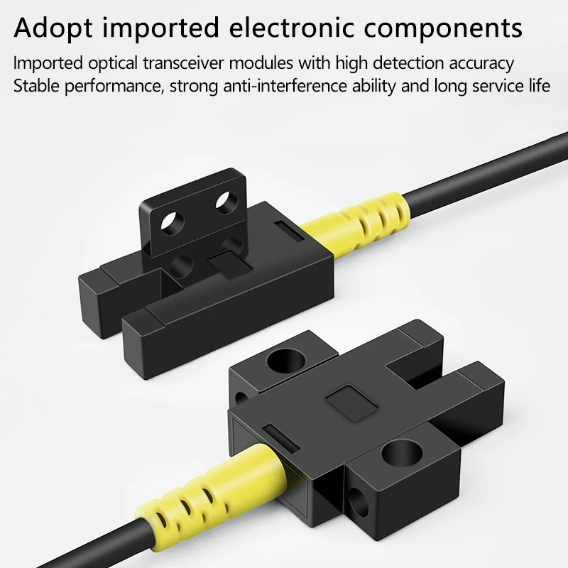 Limiting sensor, sensor switch, U-shaped slot type photoelectric switch sensor, micro photoelectric sensing switch.
