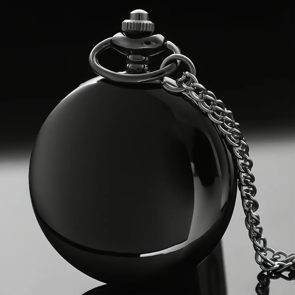 ساعات الجيب الرائعة خمر العتيقة قلادة كوارتز جيب فوب ساعة عيد ميلاد هدية عيد الأب للجد