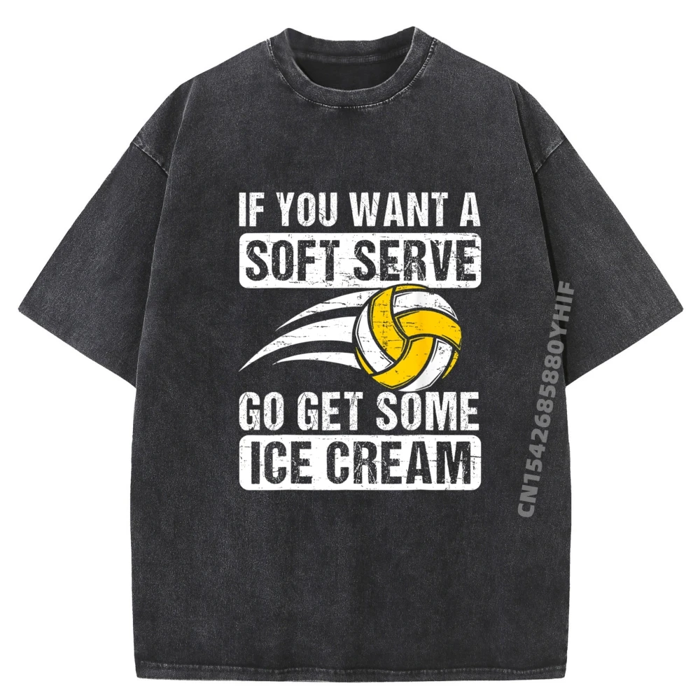 

Забавная надпись, если вы хотите, мягкая подача волейболиста, осенняя одежда, эстетичная мужская футболка большого размера с принтом, потертые футболки для отдыха