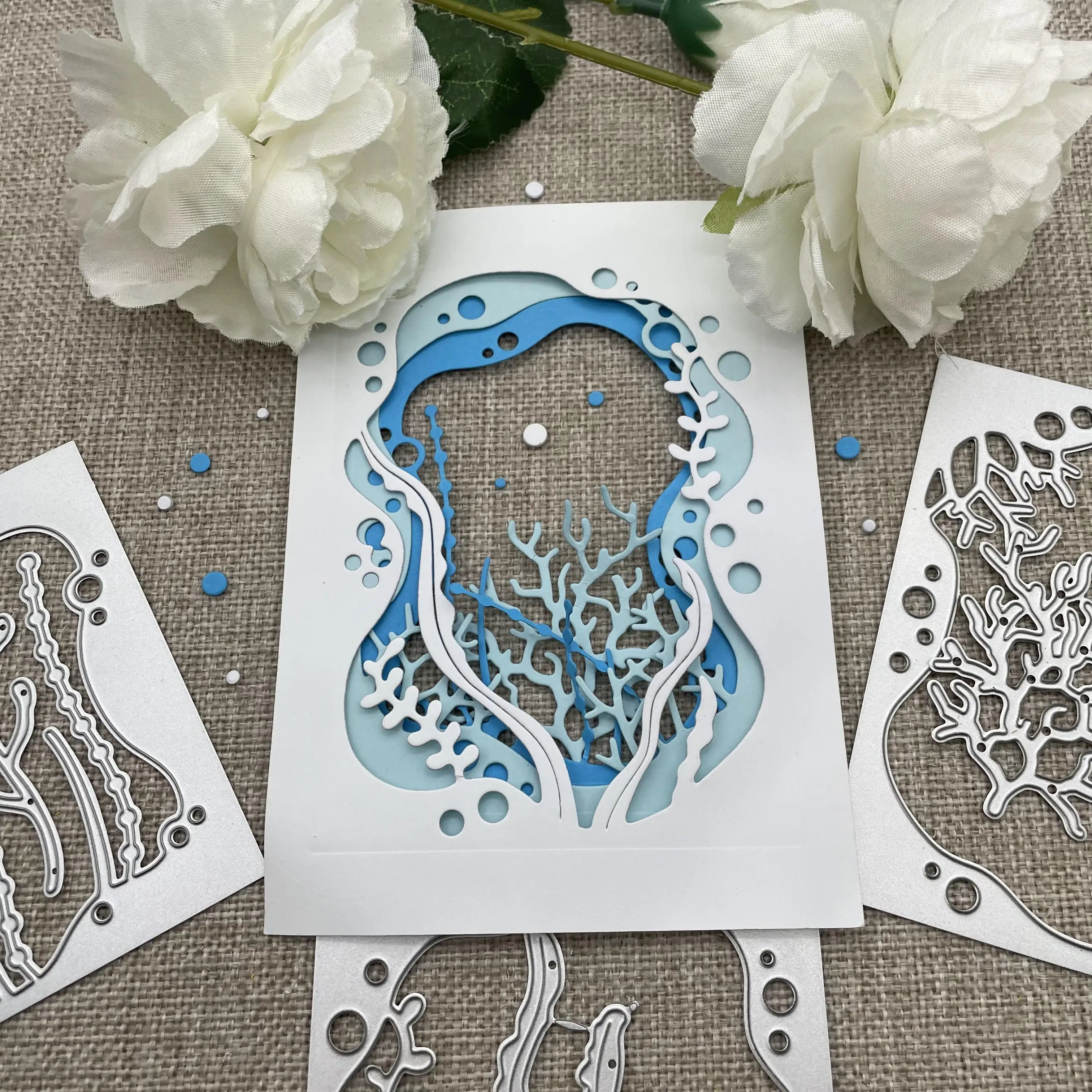 ثلاثية الأبعاد الإطار دونات مخروط المعادن قطع يموت الإستنسل DIY بها بنفسك سكرابوكينغ الزخرفية النقش الحرفية يموت قطع قالب القالب #1