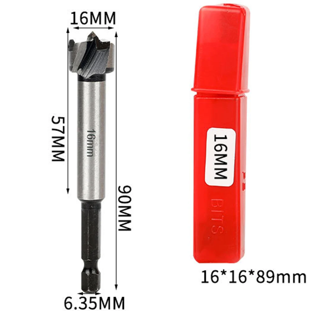 8mm-25mm Drill Bit Hinge Boring Bit Easy To Install High Carbon Steel Long Service Life Low Cutting Resistance