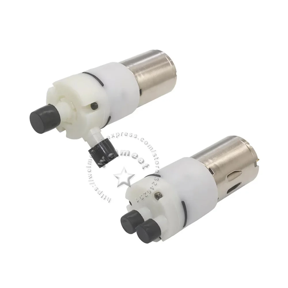 DC12V 370 Mini Liquid Transfer Self-priming Electric Diaphragm Water Pump for Foot Spa, Sprayer, Coffee Machine, Water Dispenser