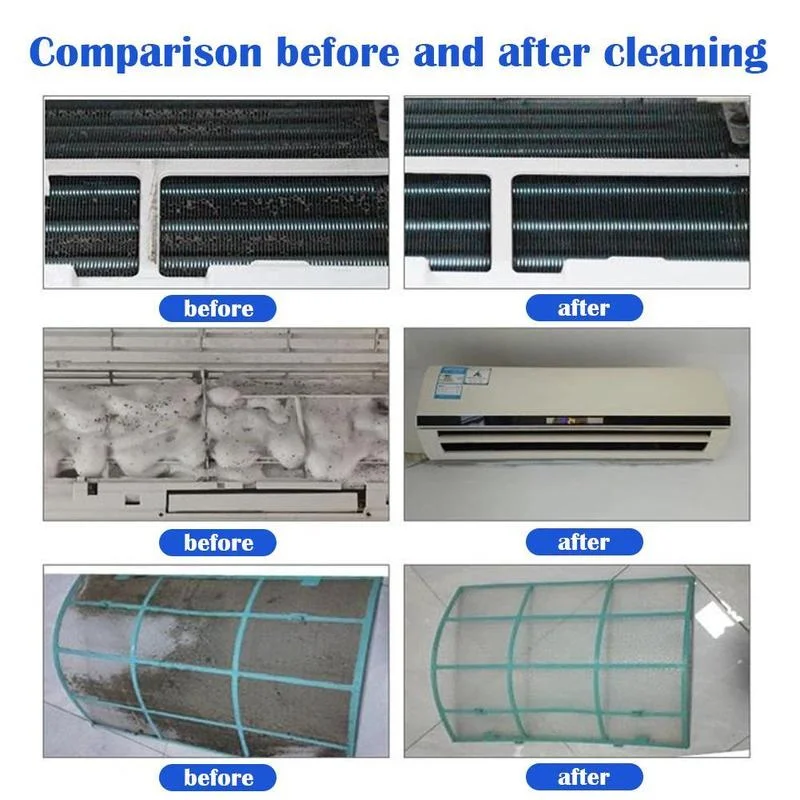 10pcs Air Conditioner Cleaning Kit Split Air Conditioner With Waterproof Bag Washing Tools Multipurpose Cleaning Agent