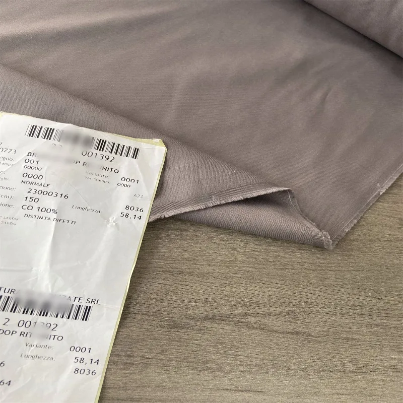 

1 метр серая саржа, итальянская 100% хлопчатобумажная пряжа, весенне-осенняя повседневная ткань, ветровка, Тренч и брюки