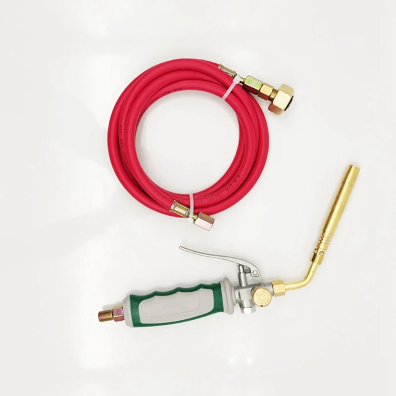 T61C_Welding Torch Double Switch Gaya Jerman Solder dengan Selang 1,6m