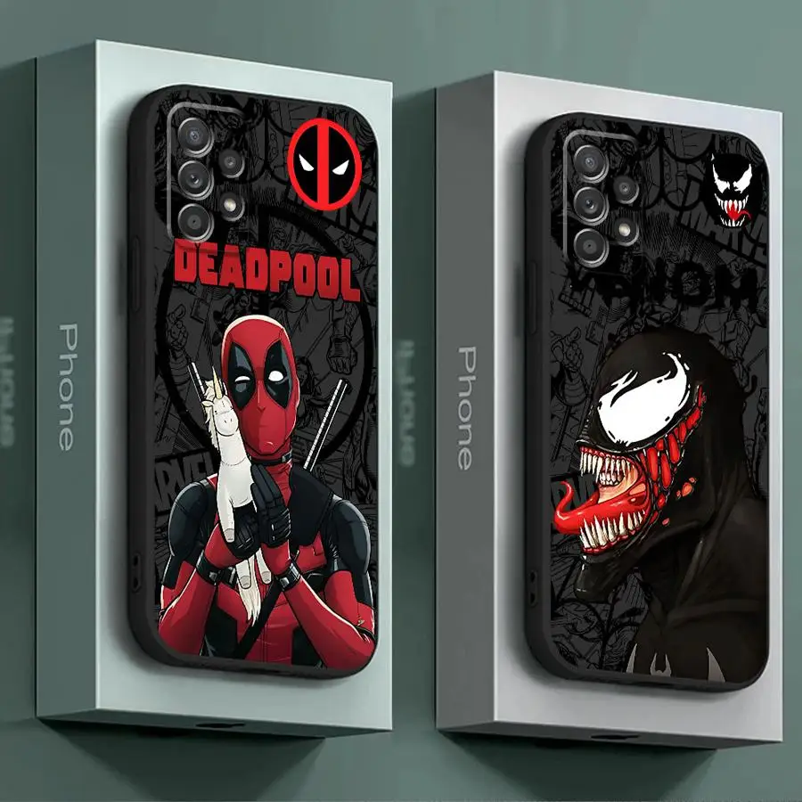 Marvel Super Hero Cool phone Case for Galaxy A51 A52 A71 A72 4G 5G A52s A53 A54 A55 A73 5G A21s A31 A41 A16 5G A50 A50s A70 A70s