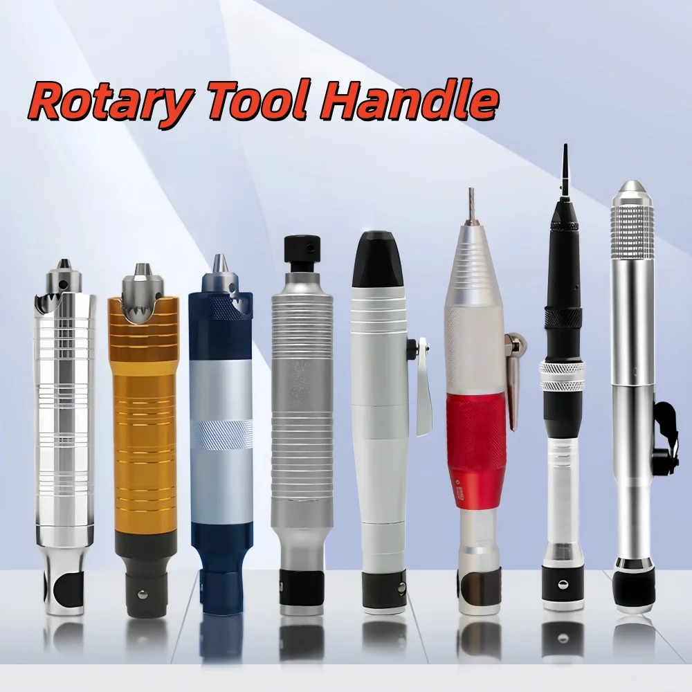 Pieza de mano rotatoria T30 tipo martillo con cambio rápido de mango, eje flexible, cincel para tallado, para motor Foredom, pieza de mano de pulido y desbaste 2.35mm/0.5-6mm
