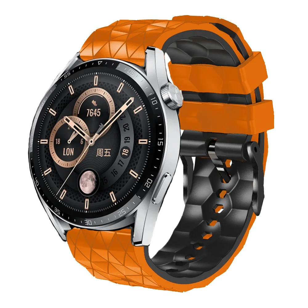 Силиконовый ремешок 22 мм для Huawei Watch GT 5 GT5 46 мм Pro, ремешок для Huawei GT4 GT3 GT2 GT 4/3/2 Pro, браслет 46 мм Correa