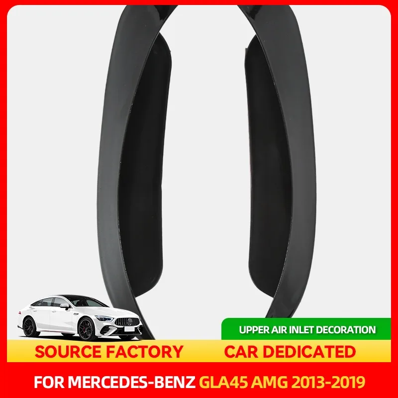 

Стайлинговые молдинги для Mercedes-Benz GLA Class X156 GLA 200 260 GLA45 AMG 2013-2019, модифицированное украшение верхнего вентиляционного отверстия заднего бампера