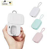 Portable Mini Toothbrush Sterilizer Box Smart 400mAh UV Disinfection Drying Sanitizer Case USB Rechargeable Toothbrush Earbuds