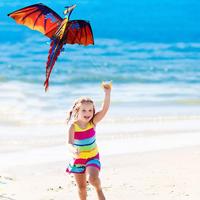 Creative Kite Cute Lifelike 3D Dragon Outdoor Sport Fun Flying Kite for Child Toy Fun Games for Friend Gathering