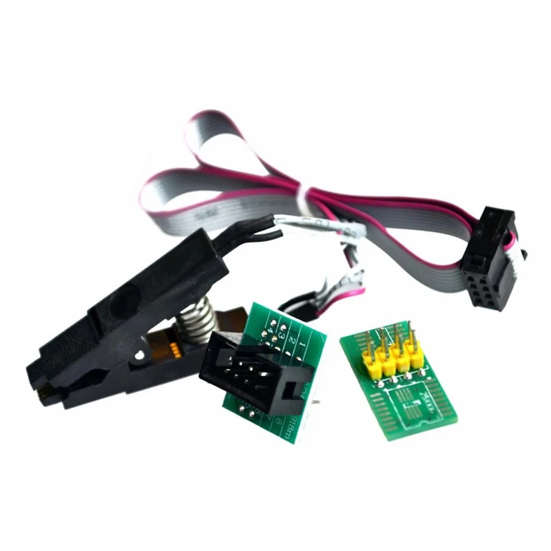 CH341A kit 24 25 Series EEPROM Flash BIOS USB Programmer Module SOIC8 SOP8 Test Clip for EEPROM SOIC8 93CXX / 25CXX / 24CXX