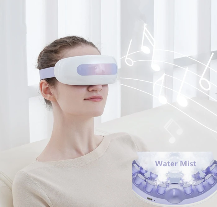 

Electric Smart Sleep Eye Mask with Hot Compression and Cold Water Mist Steam Eye Massager for Eyes Care