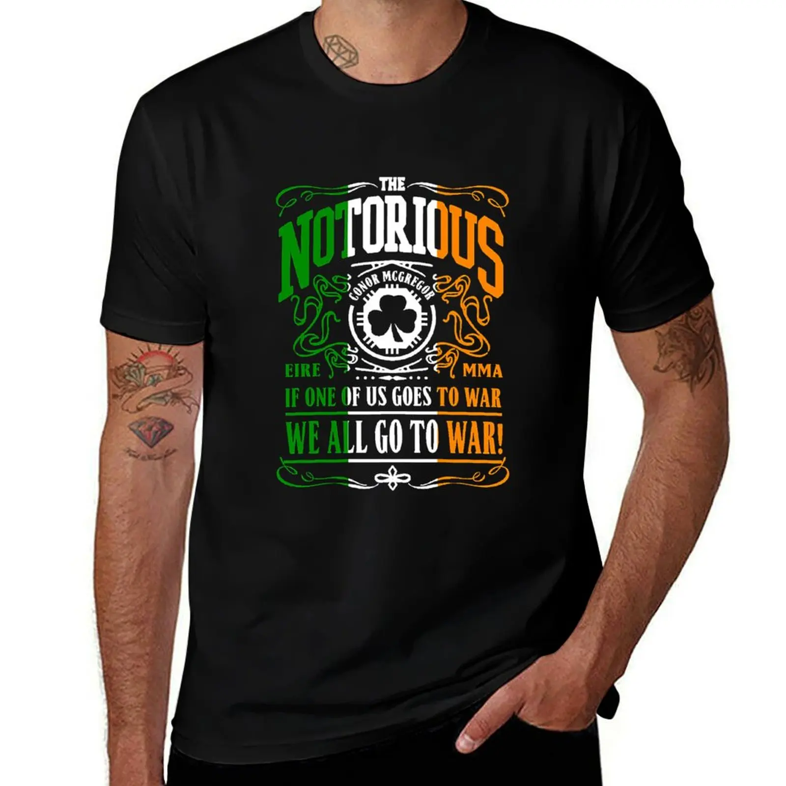 cool conor words T-Shirt Basic Solid Color Casual Tee Shirt T-Shirt