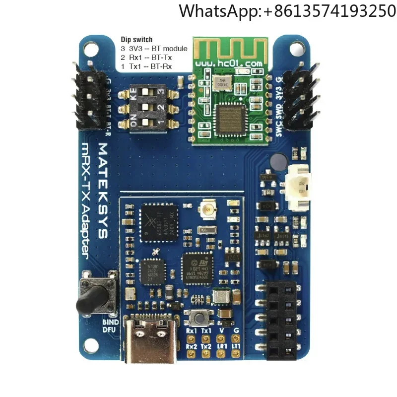 

MATEK Mateksys MLRS MAVLink 2.4GHz TX Module KIT MR24-30-TX