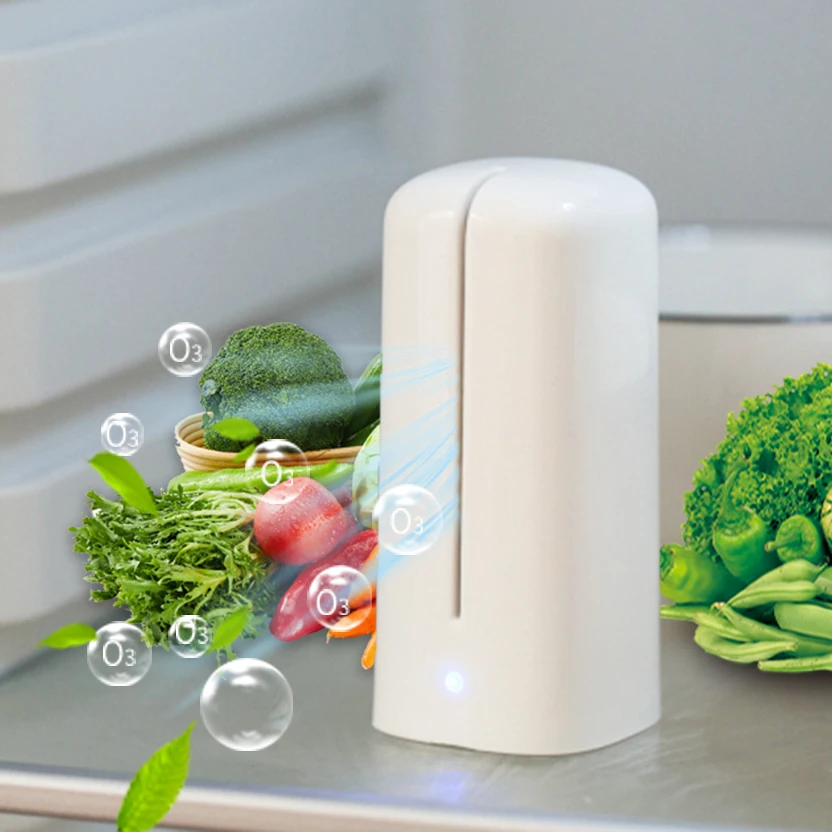

Portable Mini Ozone Generator Air Purifier Usb Rechargeable Odor Eliminator For Refrigerators, Cars & Closets