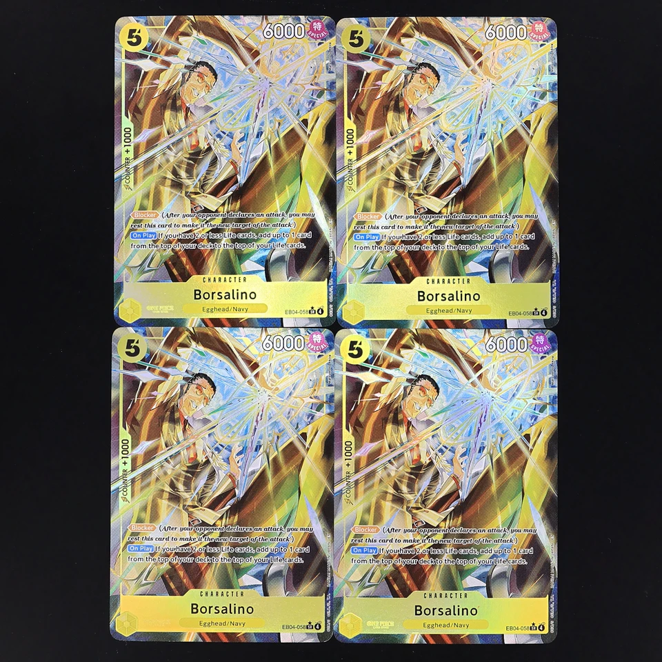ボルサリーノ 4枚セット ワンピースカード S32f1139211dd4dafb34a19ca65412