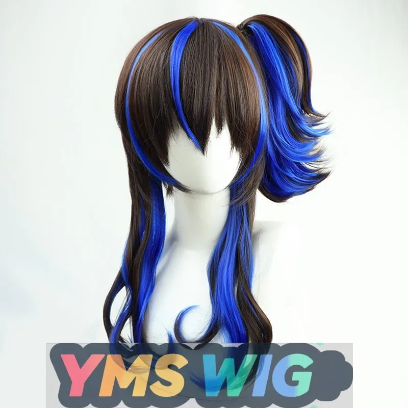 【YMS WIG】Jockey Girl Pretty Derby Da Tuo Sun God Cosplay Wig With Layered Tiger Mouth Clip