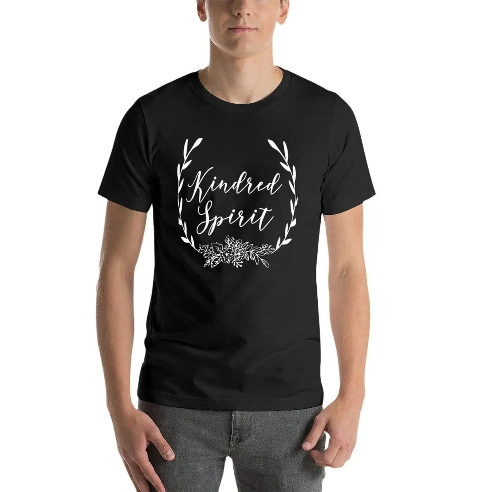 Kindred Spirit, Anne of Green Gables , Anne with an e T-Shirt kawaii clothes shirts graphic tee Men's t-shirt