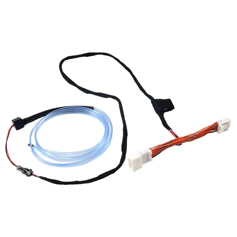 

Внутренняя светодиодная рамка приборной панели автомобиля, отделка приборной панели, атмосферный свет для Tucson 2015 2016 2017 2018