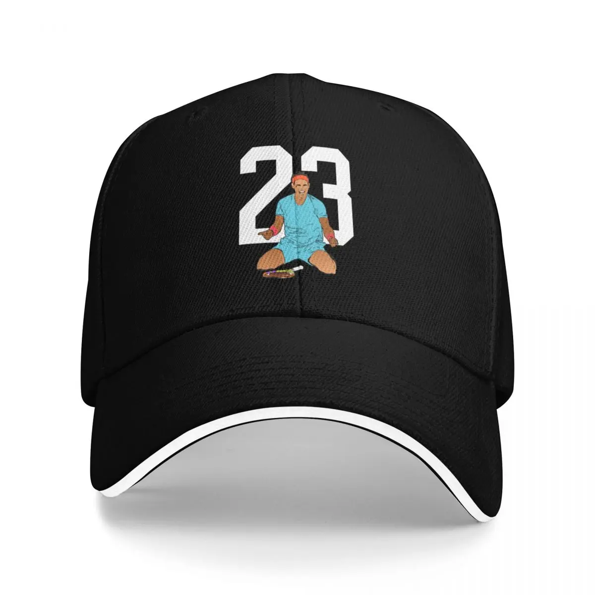 

Vamos Rafa Nadal 23 Grand Slams Baseball Cap Rugby Golf Hat Man luxury woman cap Woman Men's