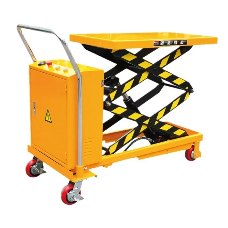 Electric hoist, hydraulic lift platform