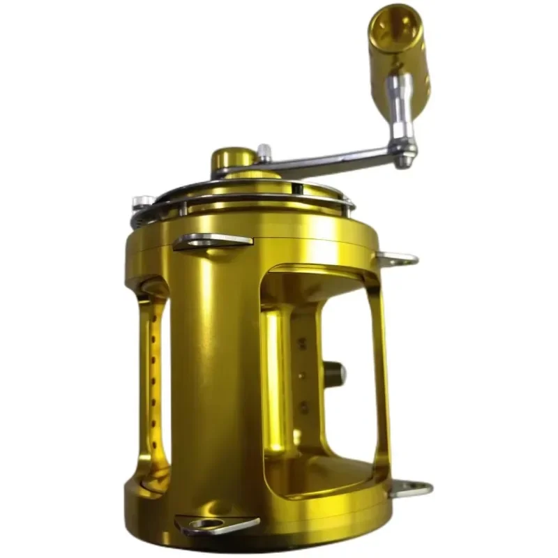 Wholesale trolling reel Big Game HT801-80w Solid Color 121.5MM 80LBS/1025YDS 98.8MM 9BB image 2