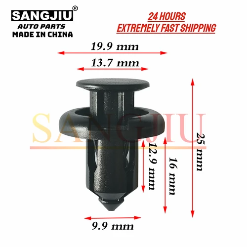 20 piezas Compatible con Honda CRV Accord Civic Fit Hybrid CR-Z Pilot Odyssey Passport Ridgeline Clip de parachoques 91503-SZ3-003