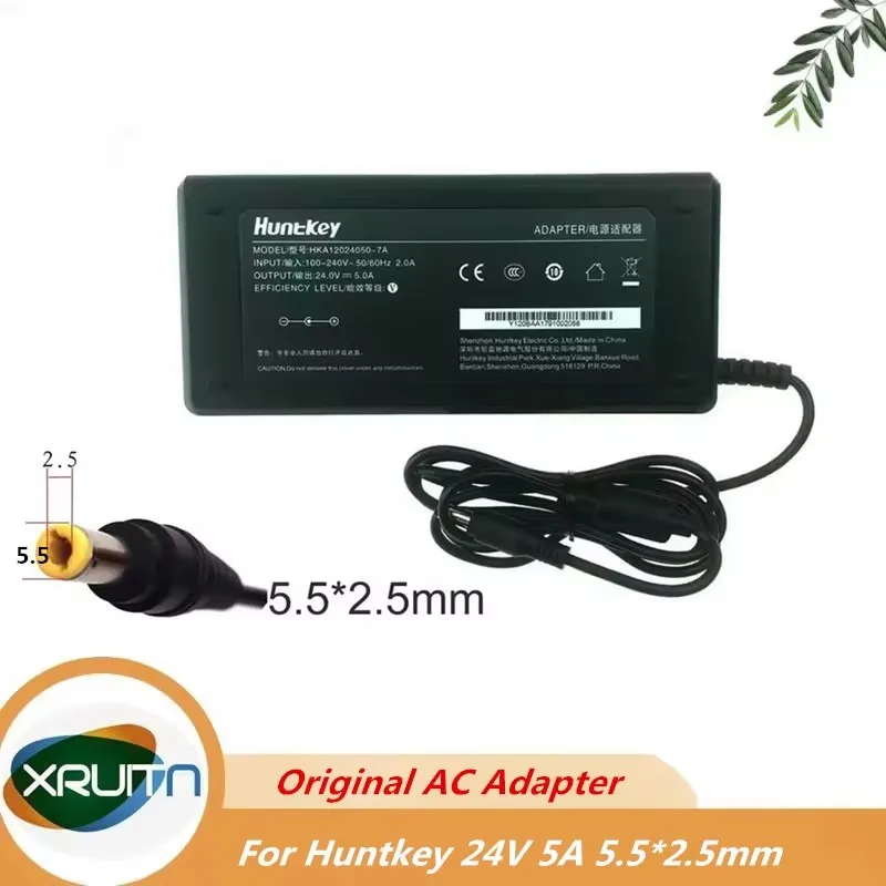 

Оригинальный адаптер импульсного источника питания HuntKey HKA12024050-7B 24 В 5 А 120 Вт 100-240 В переменного тока