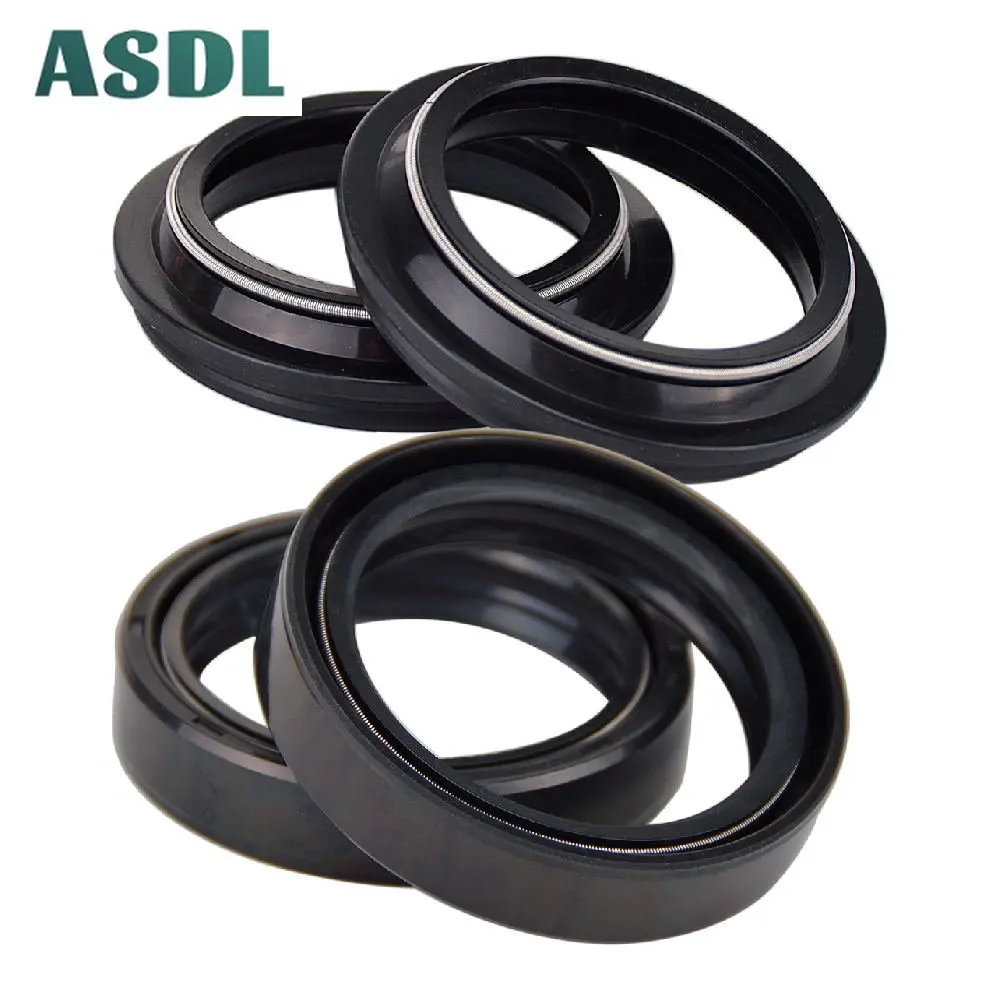 

43x55x11 Motorcycle Fork Oil Seal Dust Lip For YAMAHA FZ6 S2 FZS1000 FAZER MT01 1600 MT-01 YZF1000 YZF-R1 FZS YZF 1000R1 YZF-R1M