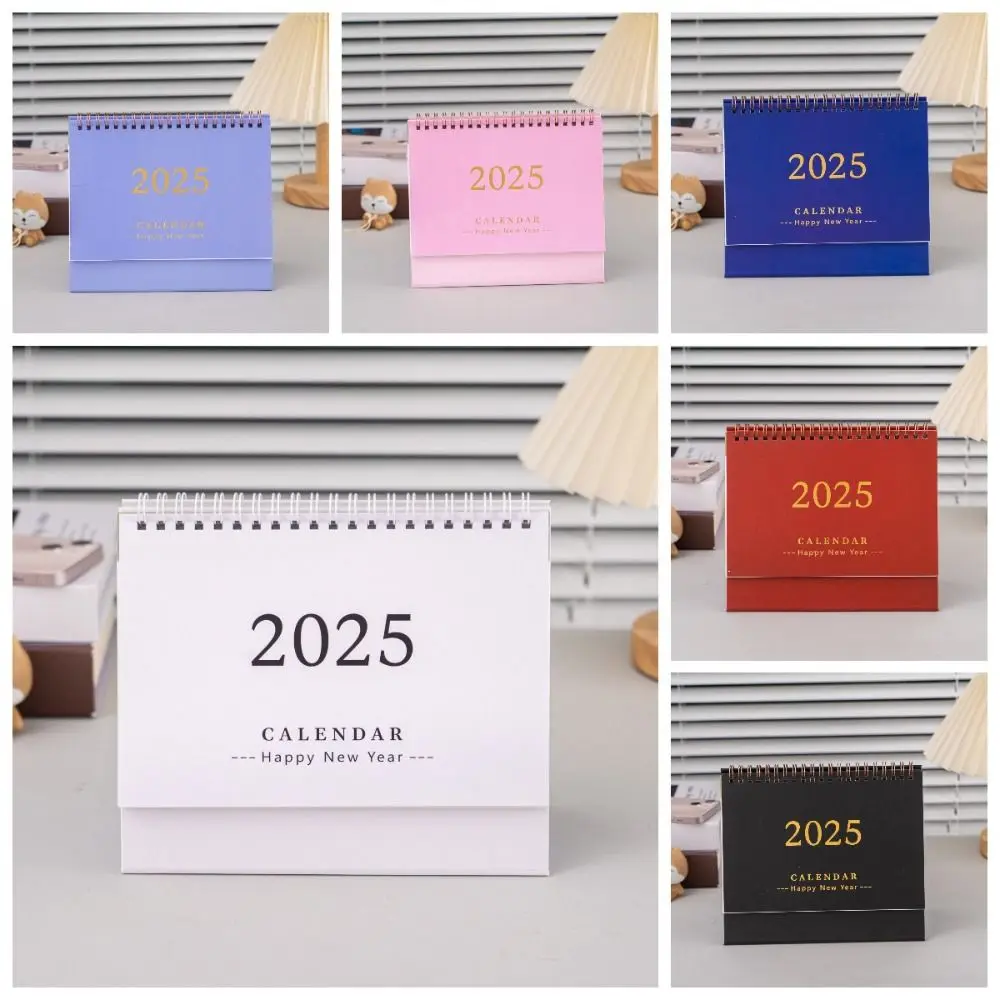 

Creative 2024-2025 Calendar 2025 12-Month Standing Flip Calendar Thick Paper To Do List Time Manegement Organizers