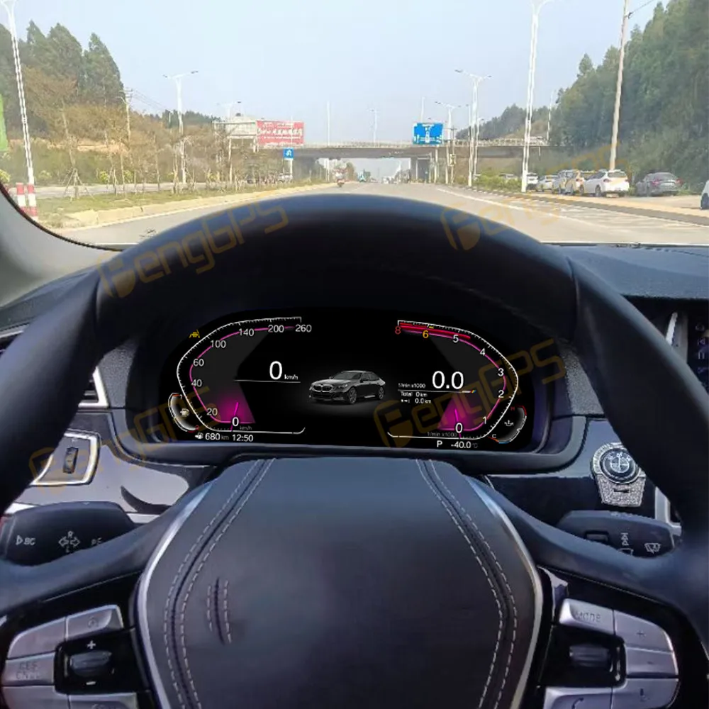

Цифровая LCD-панель приборов для BMW 5 серии GT F07 F10 F11 2009-2016, спидометр, одометр, дисплей на приборной панели