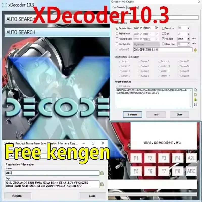 

Xdecoder 10.3 2025 с Keygen DTC Remover Crack DTC OFF Удаление программного обеспечения Полная версия для Hyundai/VAG EDC15 EDC16 EDC17 Xdecoder