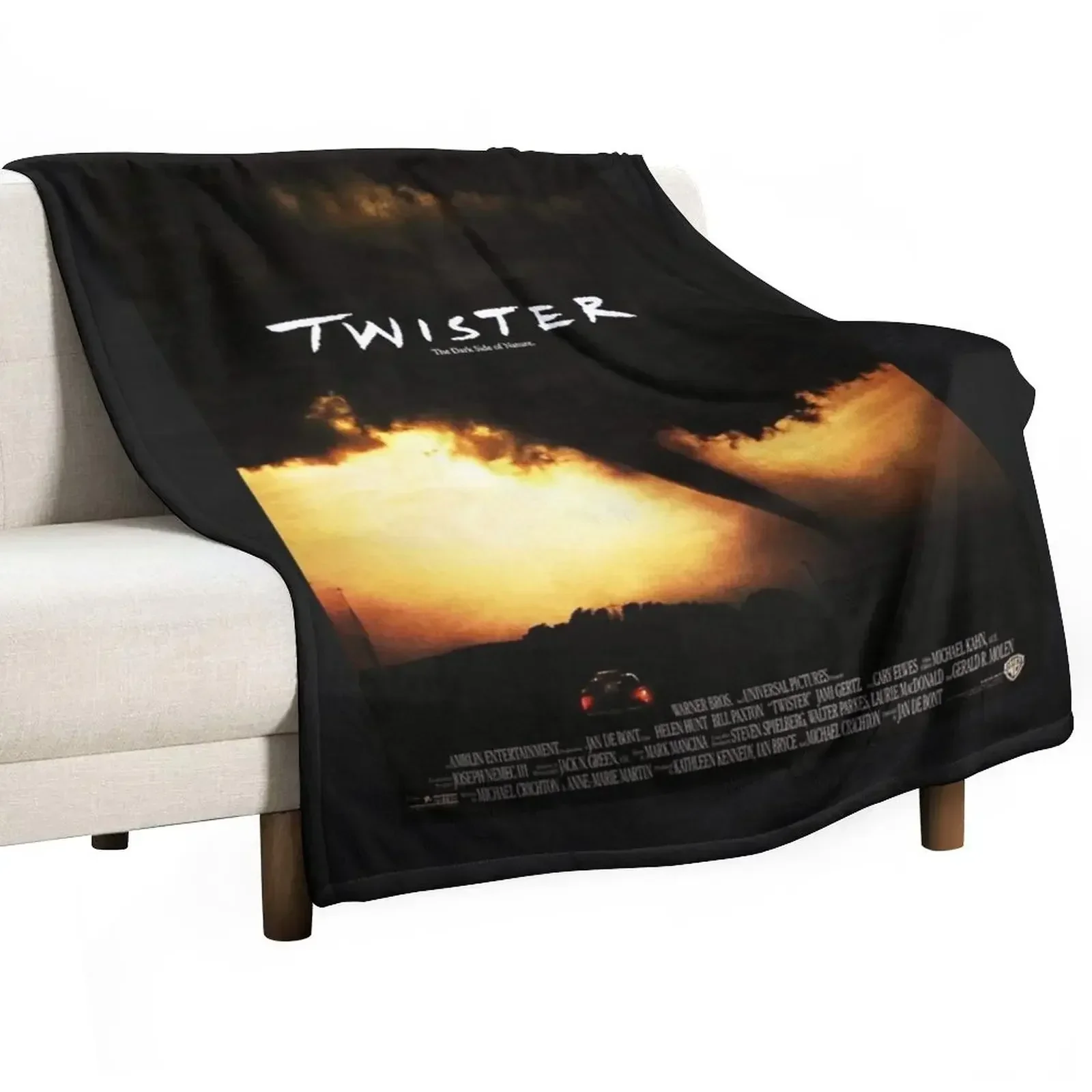 Twister Poster Throw Blanket Stuffeds Fashion Sofas Blankets