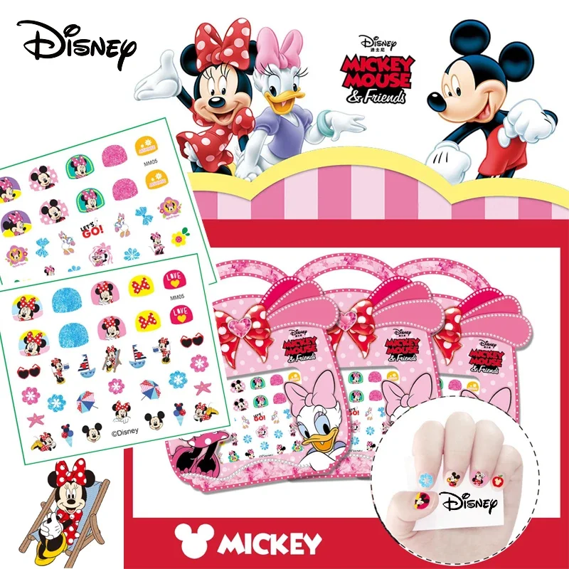 

Cartoon Disney Brand DIY Nail Stickers Nail Sticker Mickey Donald Duck Manicure Design Frozen Nail Decals Decoration Designer