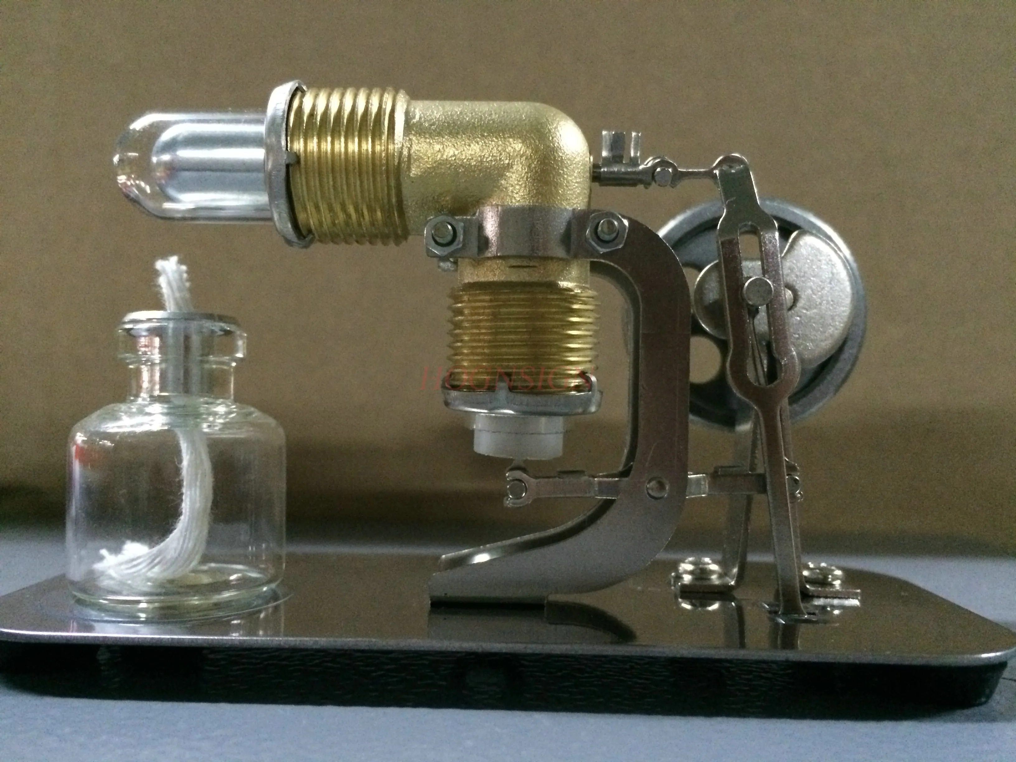 Stirling engine model, micro engine, educational science experiment, high temperature physics toy