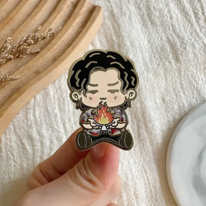 EXISTER SUGA Hard Enamel Pin（It's not soft enamel）