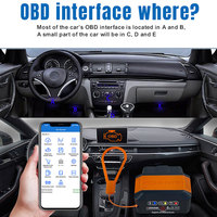 Konnwei KW906 Bluetooth 5.0 ELM327 V1.5 OBD2 Scanner KW905 OBDII Car Diagnostic Tools KW903 ELM 327 V1 5 OBD 2 Auto Code Readers
