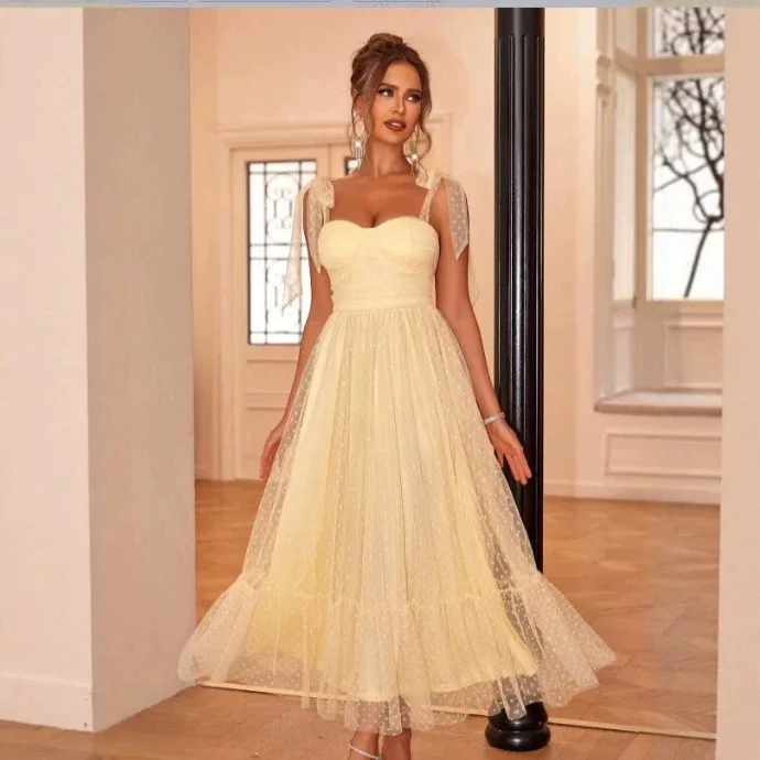 Dhm1100-dress Wedding Dress Bandage Beach Clothing Party