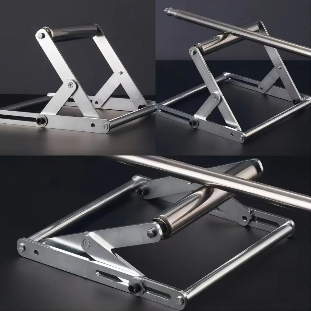 Table Saw Stand Adjustable Cutting Machine Support Frame Rust-proof Metal Cutting Machine Work Support Stand Height Tool