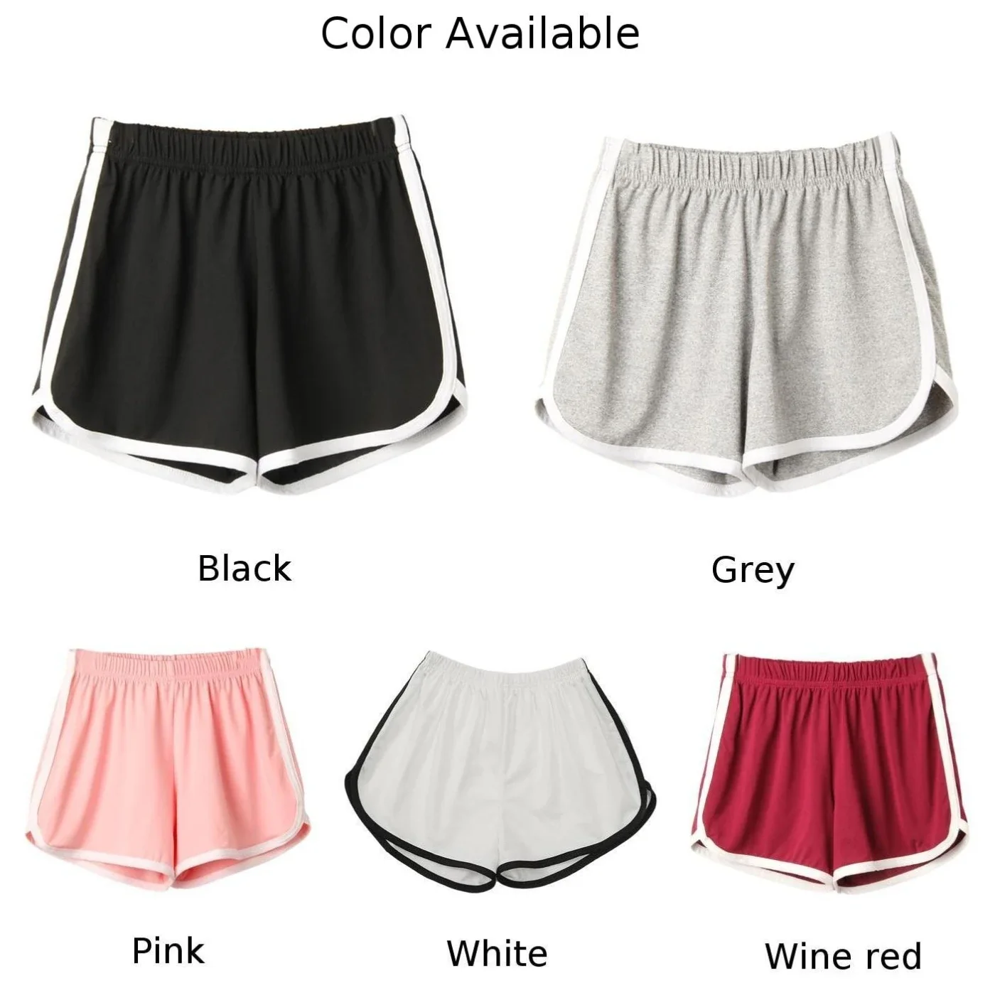 Summer Sports Shorts For Women Casual Beach Sexy Stretch Waist Short Harajuku Women\'s Clothing Fashion Stretch Biker Short Pants