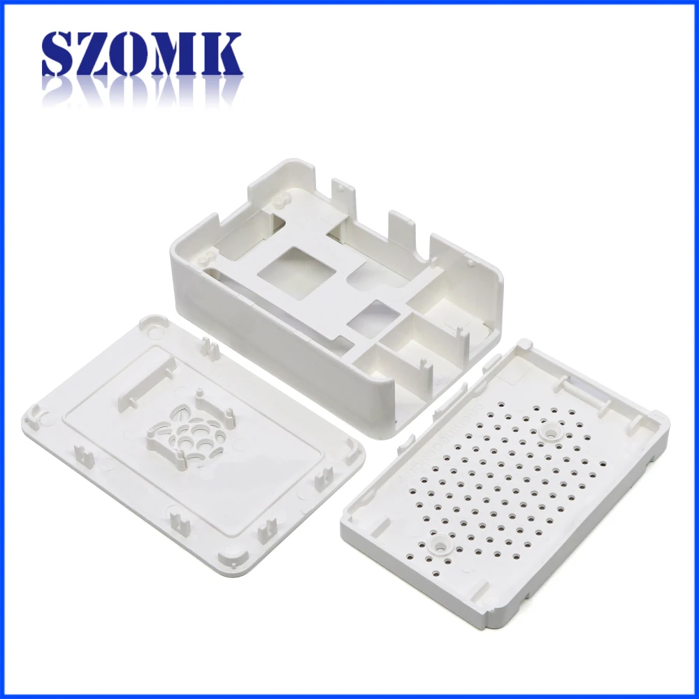 10Pcs 94*63*30mm plastic case Raspberry Pi 3b electronics equipment enclosure box plastic Raspberry Pi housing junction box