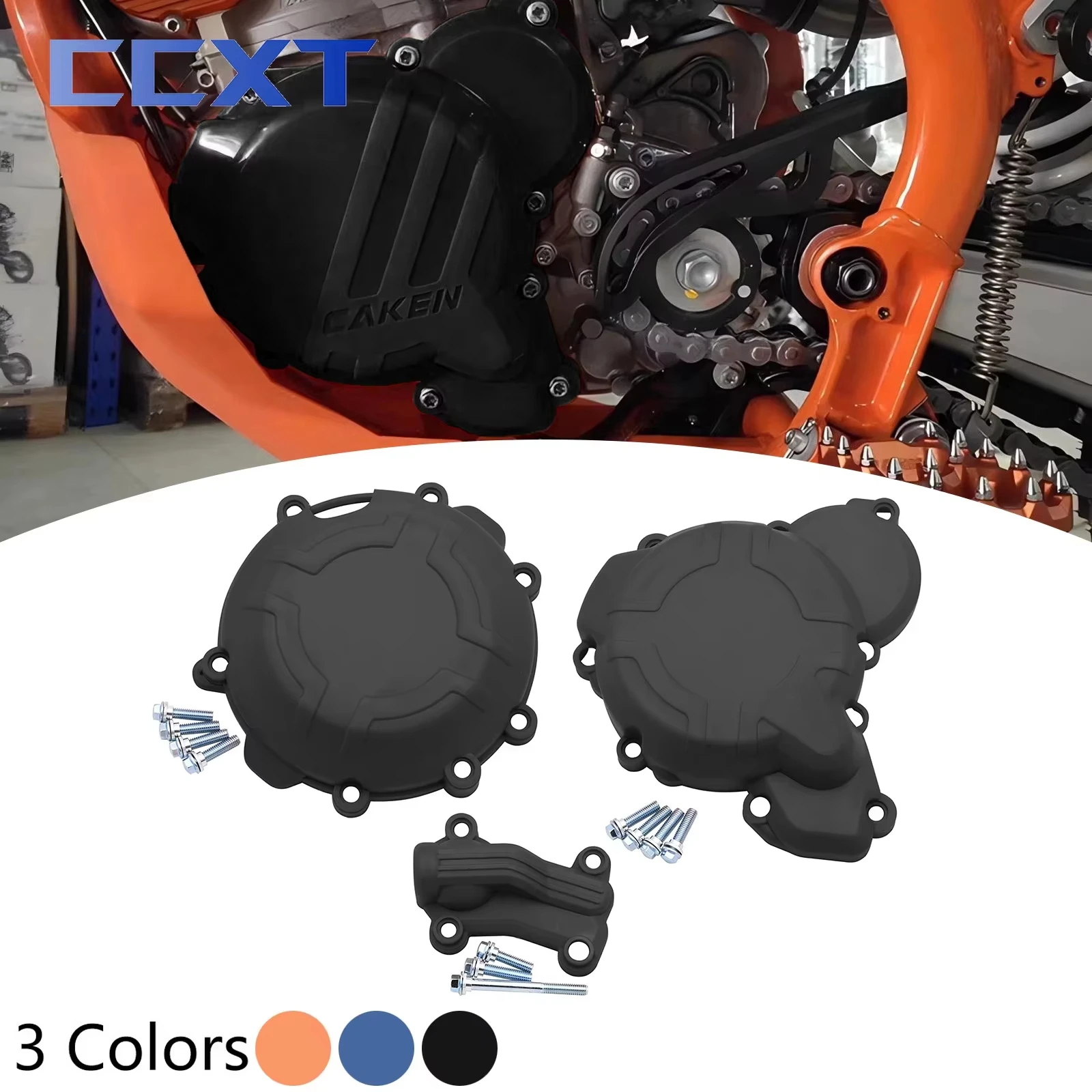 

Plastic Clutch Guard Water Pump Cover Ignition Protector For KTM EXC SX XC XCW TPI For Husqvarna TX TC TE 2017-2019 Universal